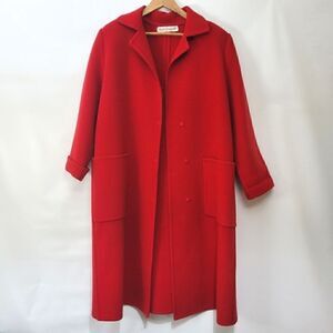 ❤️Vintage Adele Simpson ILGWU Red Coat